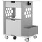 Safco Focal Rolling, Storage Cart, Steel, 1 Shelves, 28" L, 20" W, 33-1/2" H 5202WH - alternate 1