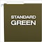 Pendaflex Hanging File Folders, 1/3 Cut, Standard Green, 25PK 81601 - alternate 6