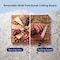 Happimess Eldridge Large 18"W x 12"D Handcrafted Acacia Wood Grain Thick Reversible Cutting Board w/Juice Gro CUT1001B - alternate 7
