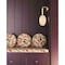 Mitzi 1 Light Paulette Wall Sconce Aged Brass/Ceramic Indigo Wash H1140101-AGB/CIW - alternate 2