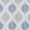 Homeroots 8' X 10' Sky Blue Ivory And Denim Blue Ikat Washable Indoor Outdoor Area Rug 589125 - alternate 8