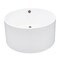 Kingston Brass 45-Inch Acrylic Round Double Ended Freestanding Tub with Overflow/Drain Assembly VTRO454523M3 - alternate 1