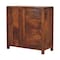 Homeroots 32in Brown Distressed Solid Wood Accent Cabinet With Single Door And Four Drawers 654266 - alternate 10