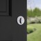 Kwikset Satin Chrome Metal Single Cylinder Deadbolt 96600-875 - alternate 2
