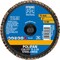 Pferd 3'' POLIFAN Mini Flap Disc - Flat - Aluminum Oxide - 80 Grit 42920 - alternate 4