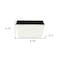 Homeroots 8in Silver Recycled Plastic Indoor Outdoor Rectangular Planter Box 488291 - alternate 4