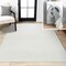 Jonathan Y Twyla Classic Solid Low-Pile Machine-Washable Cream 3 ft. x 5 ft. Area Rug WSH300E-3 - alternate 1
