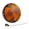 Grote Lighting 7in Amber School Bus Light, 12V, Single Contact, Arrow Lens, Flush Mount, AMP Connector 56083 - alternate 4