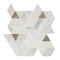 Daltile Pietra Divina Marble Natural Stone Spectrum Mosaic in Polished, Calacatta Dolomiti Gray Blend, 10PK DA57SPECTRUMS1L - alternate 6