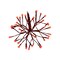 Holiday Bright Lights Shimmering Sphere, Red, 5 mm Bulb LED-12SHS-RRDTW - alternate 4