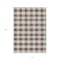 Homeroots 10' X 14' Brown And Beige Plaid Washable Indoor Outdoor Area Rug 595474 - alternate 8