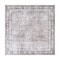 World Rug Gallery Vintage Inspired Machine Washable Non Slip Area Rug 6 ft 7 in x 6 ft 7 in Square Olive 6029OLIVE6SQ - alternate 6
