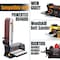 Powertec Sanding Belt Assortment, 4in W, 36in L, Aluminum Oxide, 18PK & Abrasive Cleaning Stick 110119N - alternate 8