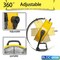 Edendirect 20 inch Variable Speed Control Heavy Duty Drum Fan in Yellow with 6100 CFM Built-In Carry Handle ZR-FAN-D20TDC - alternate 6