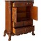 Homeroots 43" Brown Solid Wood Five Drawer Standard Chest 347001 - alternate 6