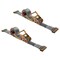 Mytee Products 2PK 2'x16ft E-Track Ratchet Tie-Down Straps w/Manual Rocker Winder 4500lbs BS, 2PK ETK-RS216RWx2 - alternate 1