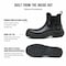 Handpoint Men's 6 in Soft Toe Slip-On Work Boots-Waterproof Leather Chelsea Boots, Slip Resistant, 7.5 80M02-EE-7.5 - alternate 8