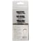 Simple Spaces Roller Ball Shower Curtain Hook Set, Steel, Matte, 1-1/2 in W, 2-7/8 in H SD-BH-BK - alternate 3