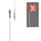 Safetywhips Warning Whip Heavy Duty Whip with Flag, White Whip, Orange Flag, White Reflective X, 36 Length SW03QD-SXW - alternate 5