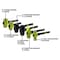Wilton B.A.S.H 6-PC Master Hammer Kit,  WL9-11109 - alternate 2
