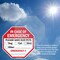 Signmission In Case of Emergency Please Save Ou, 6 inch X 6 inch, Plastic Sign, 2PK OC-P-2PACK-6-90 - alternate 5