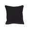 Homeroots 20" Black and White Geometric Cotton Throw Pillow 529280 - alternate 5