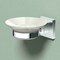 Gatco Elevate Porcelain Soap Dish, Chrome 1942 - alternate 2