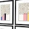 Homeroots Set Of Four Color Studies Black Framed Print Wall Art, 4PK 526956 - alternate 6