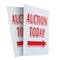 Signmission Auction Today With Arrow, Plastic Signs Only 24 Inch x 36 Inch, Corrugated Plastic, 2PK CSB-2436-2PACK-Auction Today With Arrow - alternate 1
