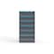 Strong Hold 6 drawer cabinet - (6x 8ft) - Blue accents - Electronic Lock S3060-PPRAS-0604FS - alternate 1