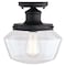 Vaxcel Collins 10-in. W Outdoor Flush Mount T0546 - alternate 1