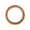 Auveco Oil Drain Plug Crushable Gasket 14mm Inside Diameter Copper, 10PK 17262 - alternate 2
