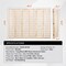 Vevor Room Divider Japanese Wall Divider 6 Panel Screen for Room Separation SS-001-6P-NA - alternate 6