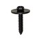 Auveco Ford Hex Head Sems Tapping Screw, Black Zinc, 50PK 22104 - alternate 1