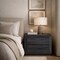 Manhattan Comfort Soren 32 in Nightstand in Charcoal Gray (2-Drawer) NS1876-3 - alternate 5