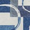 Homeroots 10' X 14' Blue And Ivory Geometric Washable Indoor Outdoor Area Rug 612574 - alternate 7