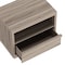 Manhattan Comfort Navis 26 in Nightstand in Natural Oak (1-Drawer) NS1872-2 - alternate 7