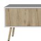 Homeroots 71" White And Beige Enclosed And Open Storage TV Stand 546400 - alternate 12