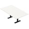 Skutchi Designs 7ft Rectangular Conference Table With Power | Harmony Series | 6 Person Meeting Room Table HAR-REC-48x84-T.BK-W960-NA - alternate 1