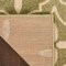 Homeroots 5' X 7' Green And Ivory Geometric Indoor Outdoor Area Rug 572645 - alternate 9