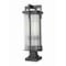 Z-Lite Fortis Sand Black 2 Light Outdoor Pier Mounted Fixture 5031PHBS-SQPM-BK - alternate 1