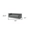 Homeroots 84" Dark Gray Velvet Solid Wood Sofa 543971 - alternate 8