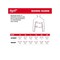 Milwaukee Hand Trucks Tee Shirt Workskin M Long Sleeve Men's Crew Neck Gray Midweight Base Layer Gray 403B-M - alternate 36