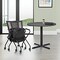 Office Star Products ProGrid Soft Frame Folding Chair, Dillon Black 69349-R107 - alternate 9