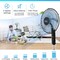 Ipower Simple Deluxe Commercial Stand Fan 16 inch with remote control HIFANXSTAND16RC - alternate 12