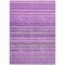 Homeroots 3' X 5' Purple Eggplant And Lilac Striped Washable Indoor Outdoor Area Rug 577793 - alternate 9
