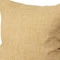 Homeroots 22" Mustard Linen Throw Pillow Cover with Texture 608217 - alternate 5