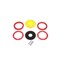 Set-Rite Toilet Flange Extender Kit Multicolored Polyethylene Multicolored 43400 - alternate 17