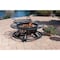 Big Horn 47'' Camp Black Round Steel Fire Pit SRFP96 - alternate 7