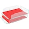 Lorell Stacking Letter Trays, 2PK LLR80655 - alternate 2